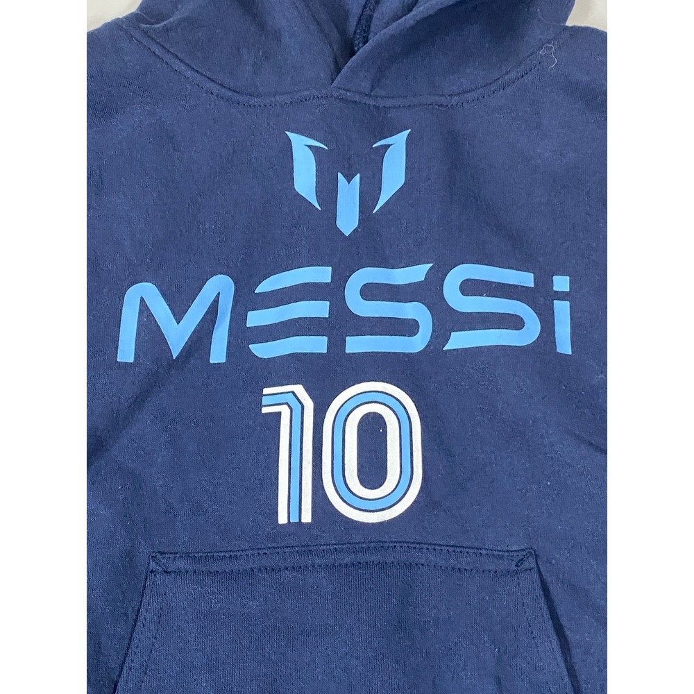 Messi Collection Kids Navy Blue Hoodie and Joggers Tracksuit Set Size 10/12 NEW